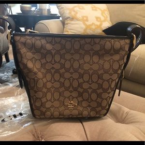 NWT Signature Small Dufflette Coach Bag